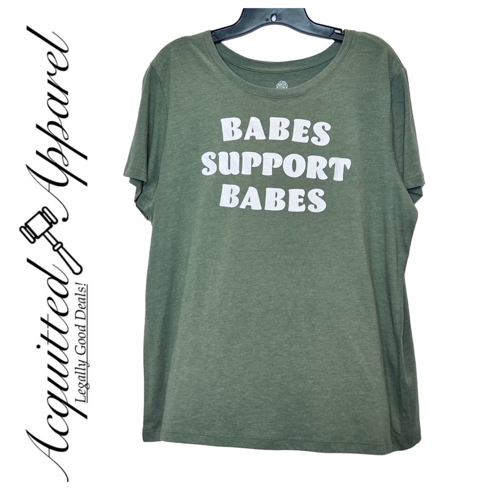 Positive Tees Babes Support Babes T-Shirt